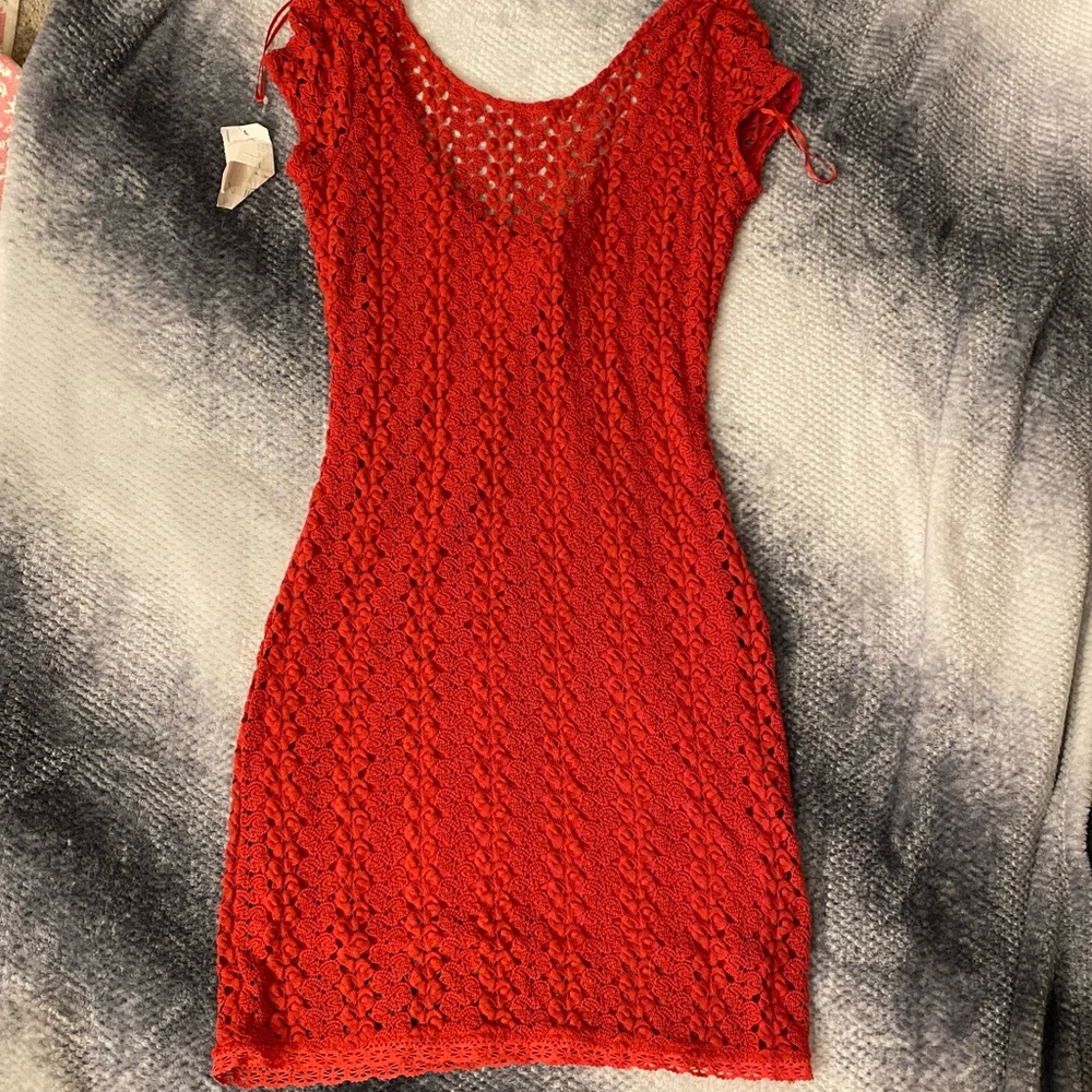 Crochet free people dress